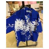 Blue Hawiann shirt