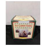 Dept 56 Ice Carver Santa Light Up Figurine