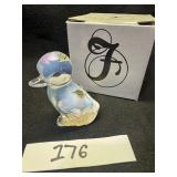 Fenton Signed Hand Painted French Duck