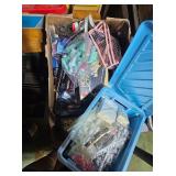 vintage hair rollers and miscellaneous beauty...