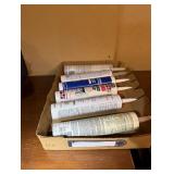 misc sealant and caulking tubes