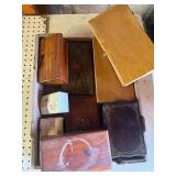 Wooden Jewelry Boxes misc. (no contents)