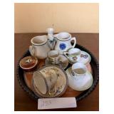 misc mini teacups and saucers