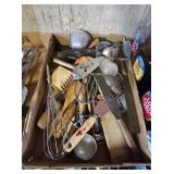 Antique misc kitchen utensils