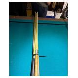 x5 vintage pool sticks