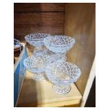 glass decanter x5 drinking glasses