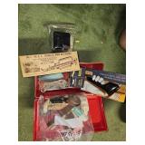 glue guns and misc craft supplies