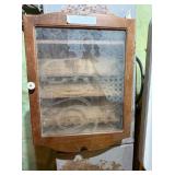 wooden display case