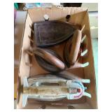 Sad Irons, Trivets, & Vtg./Antique Electric Iron