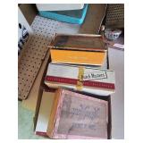misc cigar boxes x7