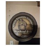 Decorative German Monchschf beer barrel...