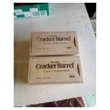 Crackerbarrel sharp cheddar cheese box x12