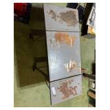 metal rolling desk