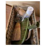 dust pans, decorative candle lamp, sheridan...