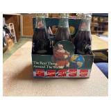 vintage coca cola collectors set santa pack...