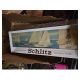 Vintage schlite beer lighted advertising sign 1967