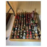 vintage miniture liquor bottles and airplane...