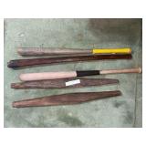 clubs and bats