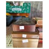 large misc jewerly boxes x3