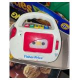 Vintage Fisher Price caset player