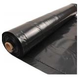 Rocky Mountain Goods 4 Mil Black Plastic Sheeting