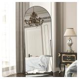CONGUILIAO 65"x24" Full Length Mirror  Black Alumi