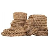 $110 SGT KNOTS Twisted Manila Rope - Natural 3 Str