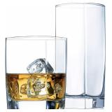 Collins Everyday Drinking Glasses Set of 16 Drinkw