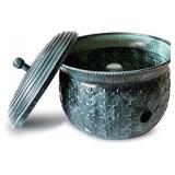 LifeSmart Hose Storage Pots (Forest Green  Woven W