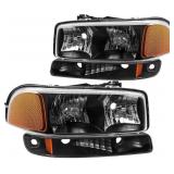 Headlights Assembly Compatible with 1999 2000 2001