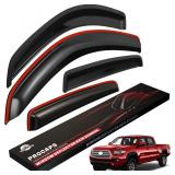 in-Channel Side Window Rain Guards for 2016-2023 T