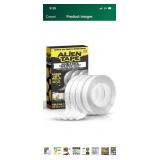 Alien Tape  four 10-foot rolls. Reusable  double-s