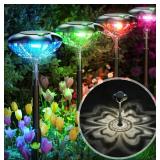 Solar Pathway Lights Outdoor  8Pack Solar Lights f