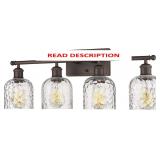 $110 zeyu 4 Light Fixtures for Bathroom Above Mirr