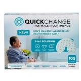 $129 QuickChange Men s Maximum Absorbency Incontin