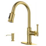 $100 Pull Down Single Handle Kitchen Faucet High A
