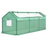Quictent Portable Mini Cloche Greenhouse w/ Elevat