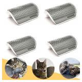 8 Pack Corner Wall Groomer Soft Grooming Brush Cat