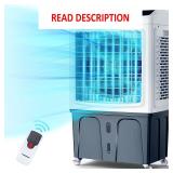 $330 VAGKRI Evaporative Air Cooler  2200CFM Swamp