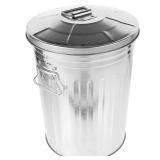 BESTOYARD Stainless Steel Trash Can with Lid  8L/1