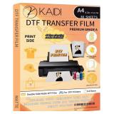 (4 Pk) DTF Transfer Film - Double Side Matte Fabri