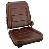 PVC Forklift Seat Suspension Tractor Seat with 140