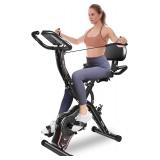 $170 Exercise Bike  5 in 1 Foldable Stationary Bik