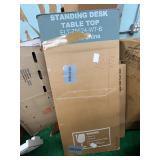 Standing Desk Table Top Elt-z5524-wt-b White