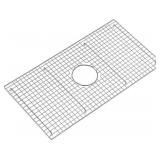 29.5 in. X 15.5 in. Centre Drain Sink Protector wi