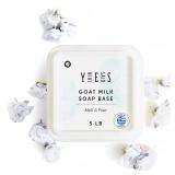 5Lb Goats Milk Soap Base - SLS/SLES free  No Palm
