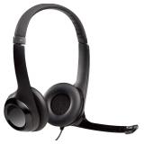 Logitech - H390 Wired USB On-Ear Stereo Headphones