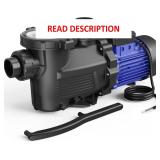 AQUASTRONG In/Above Ground Pool Pump  3HP Single S