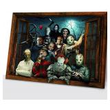 (3 pack)YASOJUN Horror Movies Poster On Canvas...