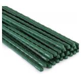 Xiny Tool Garden Stakes, 25 Pack Steel Plant...